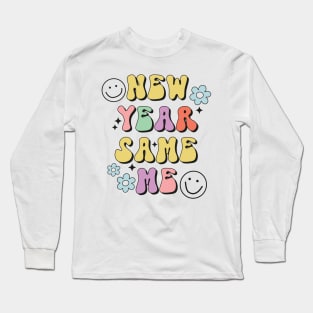 New year same me funny2023 new year christmas gift idea Long Sleeve T-Shirt